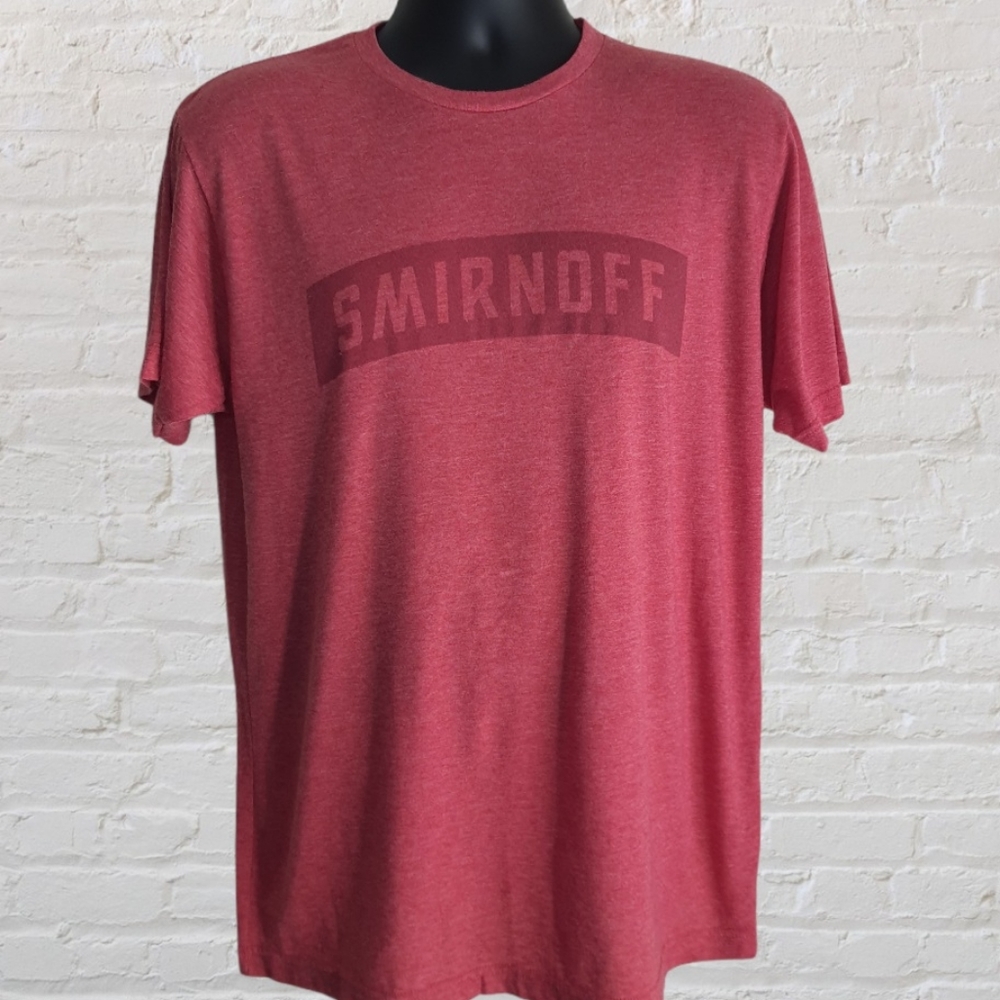 New Smirnoff T-Shirt Short Sleeve Size L
